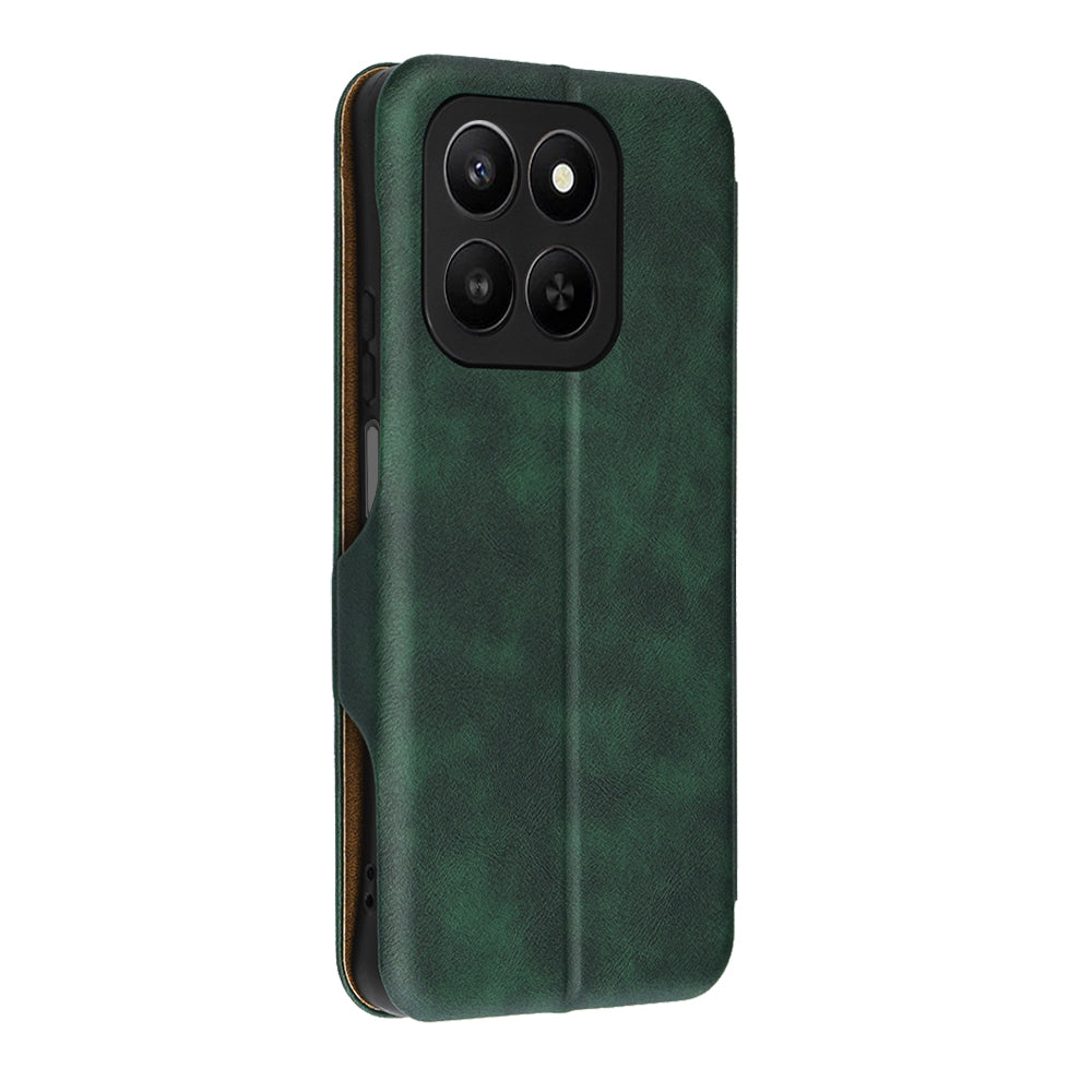 Deksel for Honor 400 Smart 4G / X7d 4G / 400 Smart 5G, Techsuit, Safe Wallet Plus, Grønn