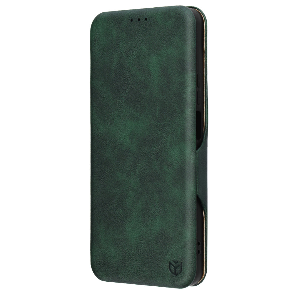 Deksel for Honor 400 Smart 4G / X7d 4G / 400 Smart 5G, Techsuit, Safe Wallet Plus, Grønn
