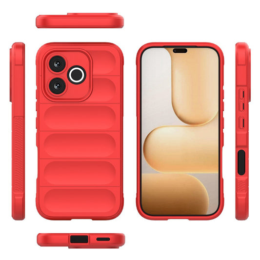 Deksel til Honor 600 Lite, Techsuit, Magic Shield, Rød