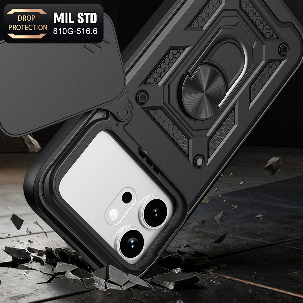 Deksel til Honor 600 Pro / 600, Techsuit, CamShield, Blå