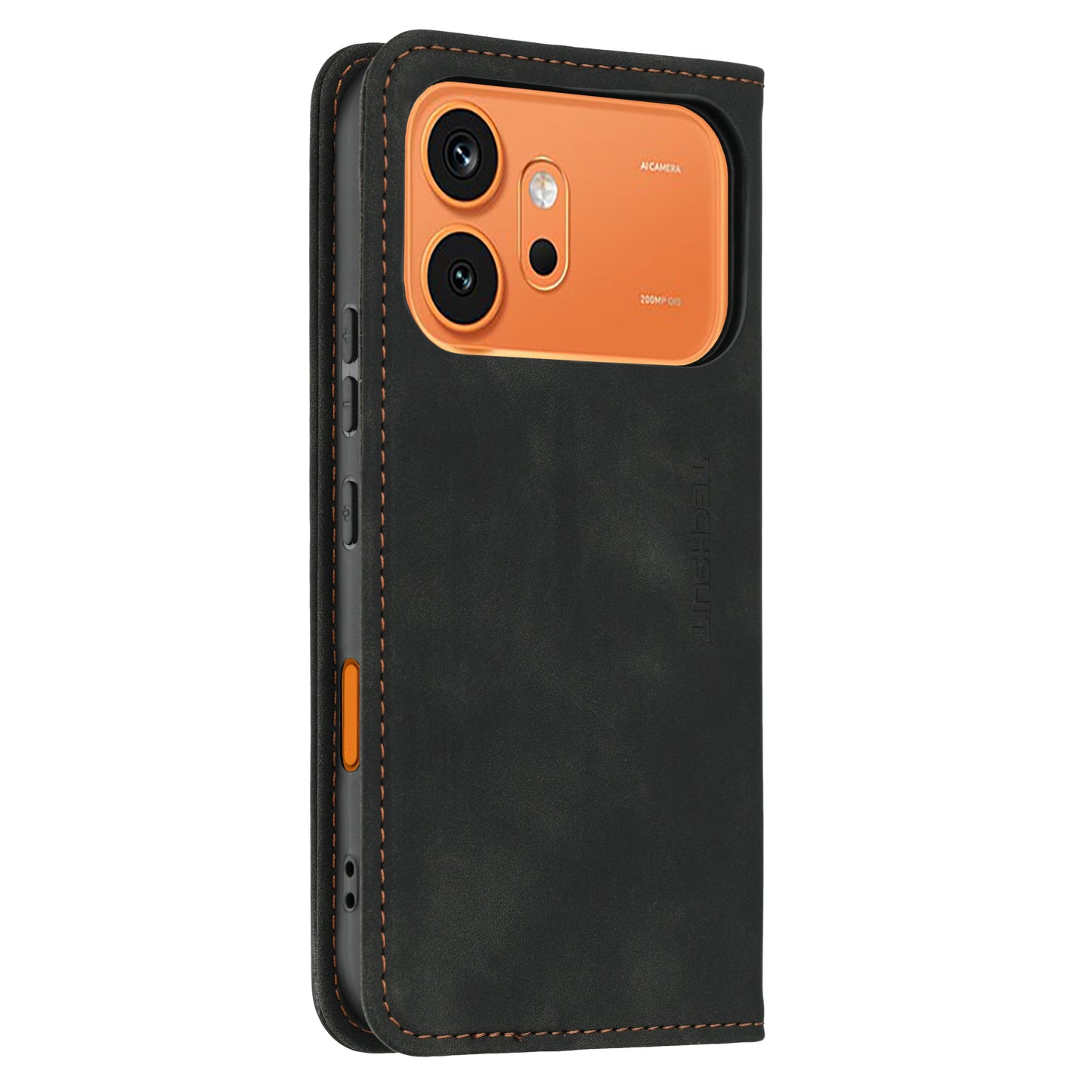 Deksel for Honor 600 Pro / 600, Techsuit, Confy, Svart