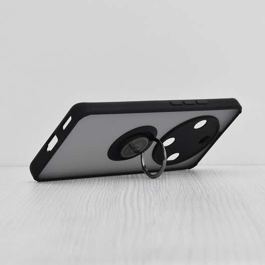 Deksel til Honor Magic6 Lite, Techsuit, Glinth, Svart
