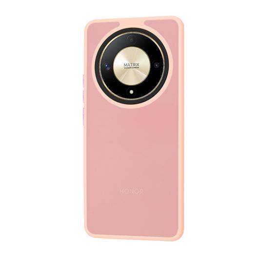 Deksel for Honor Magic6 Lite, Techsuit, HaloFrost, Rosa