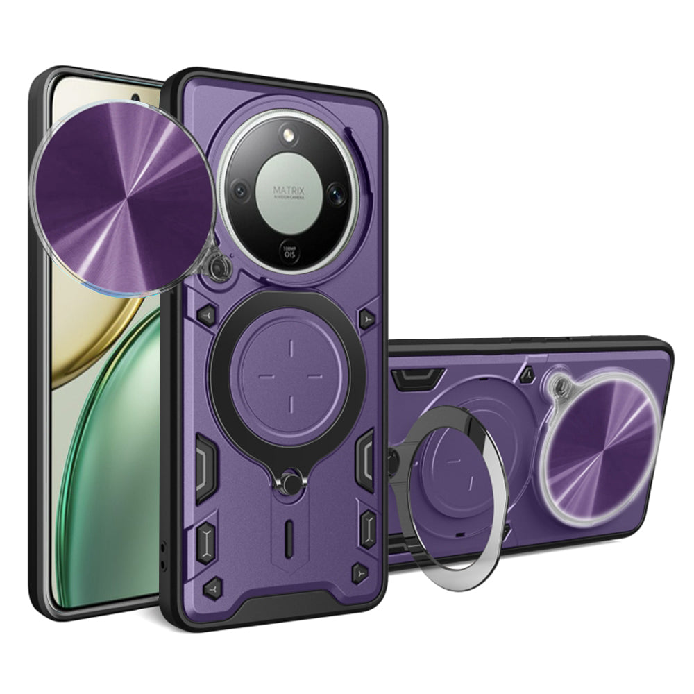Deksel for Honor Magic8 Lite, Techsuit, CamGuard Pro, Lilla