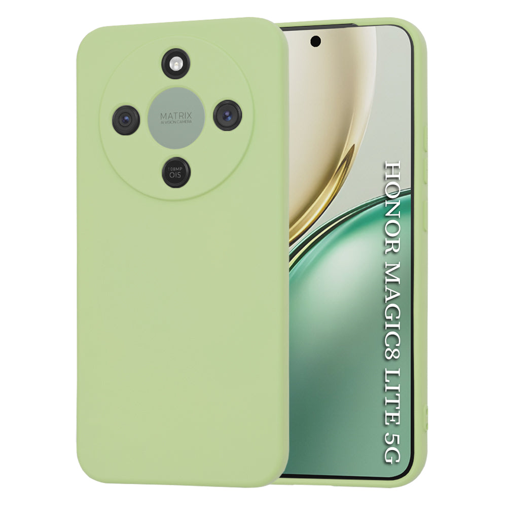 Deksel for Honor Magic8 Lite, Techsuit, SoftFlex, Matcha