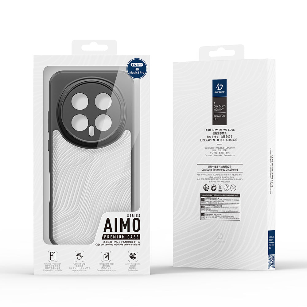 Deksel til Honor Magic8 Pro, DUX DUCIS, Aimo, Svart