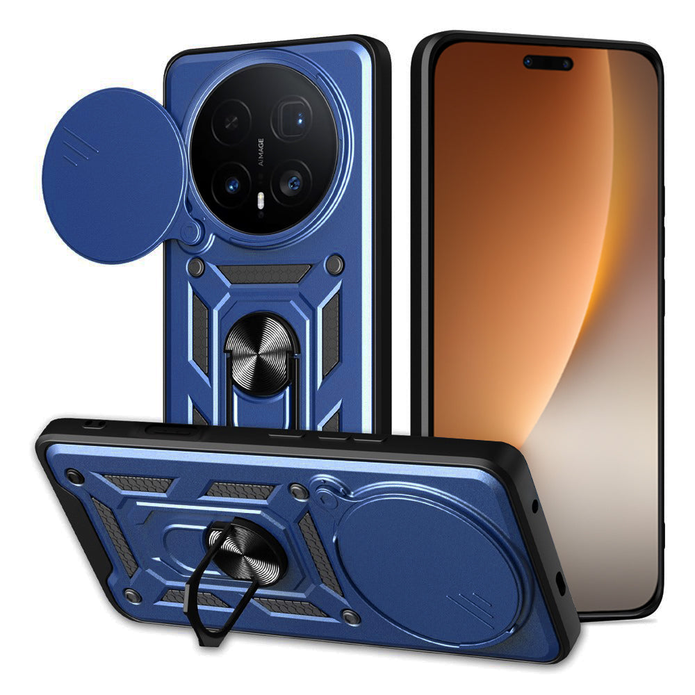 Deksel for Honor Magic8 Pro, Techsuit, CamShield, Blå