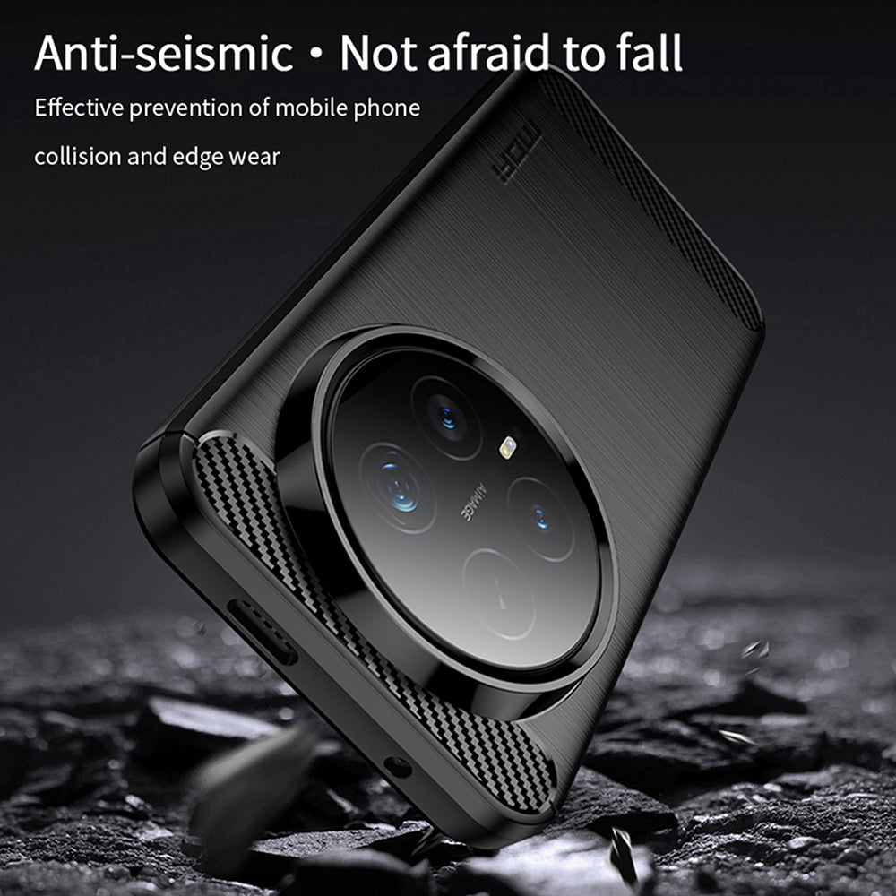 Deksel til Honor Magic8 Pro, Techsuit, Karbon, Svart