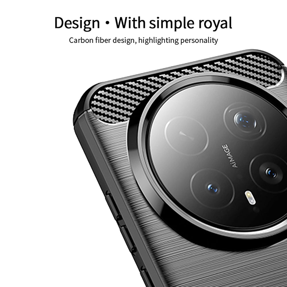 Deksel til Honor Magic8 Pro, Techsuit, Karbon, Svart