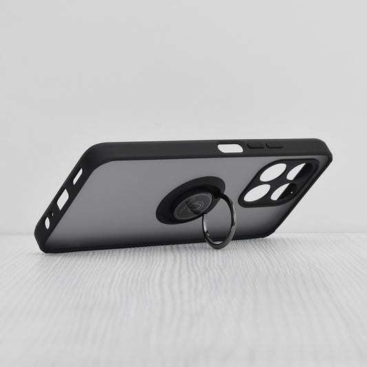 Deksel for Honor X6a, Techsuit, Glinth, Svart