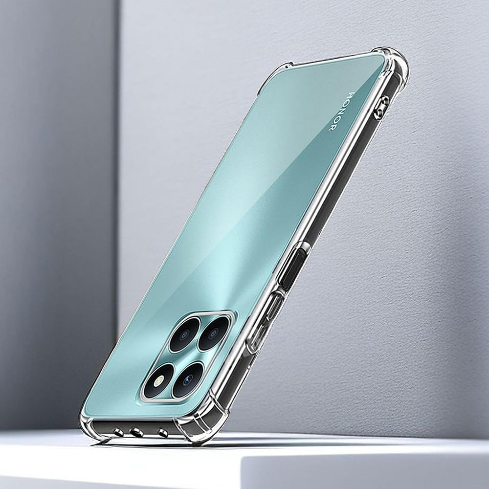 Deksel for Honor X6a, Techsuit, Shockproof Clear, Gjennomsiktig