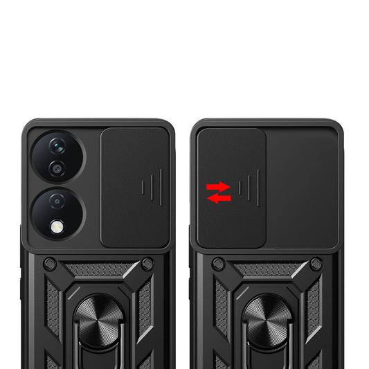 Deksel for Honor X7b 5G / 90 Smart / X7b 4G, Techsuit, CamShield, Grønn