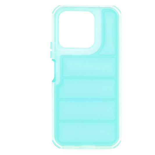 Deksel til Honor X8b, Techsuit, Wave Shield, Turkis