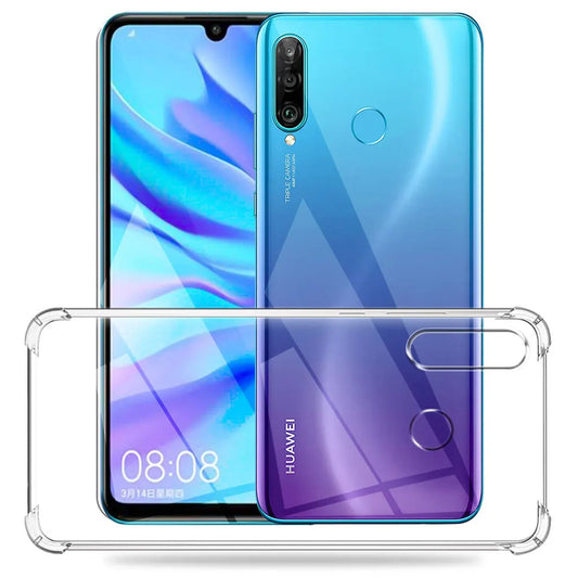 Deksel for Huawei P30 lite New Edition / P30 lite, Techsuit, Støtsikker Klar, Transparent