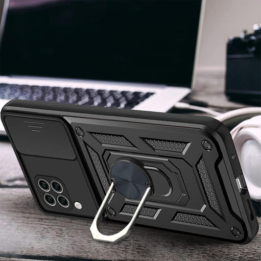 Deksel til Huawei P40 lite 4G, Techsuit, CamShield, Svart