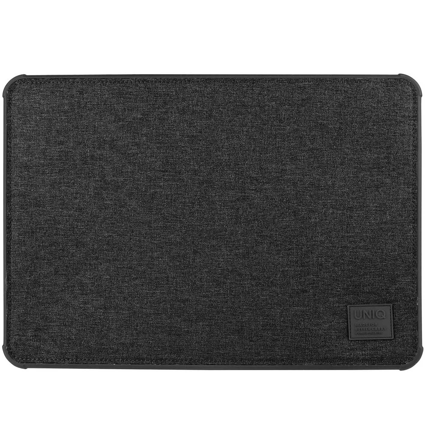 UNIQ DFender Tough deksel for Apple Macbook 12 tommer (2015), svart
