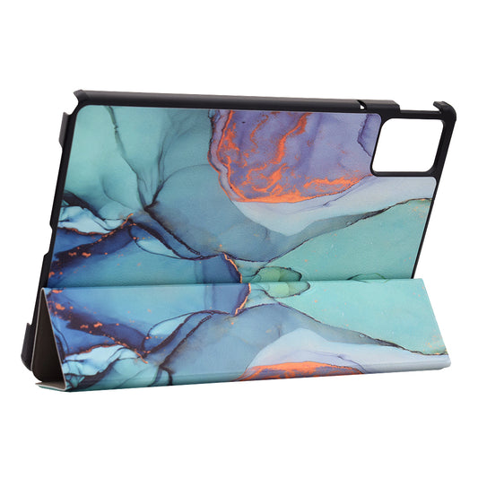 Deksel for Lenovo Idea Tab 11, Techsuit, FoldPro Green Time, Flerfarget