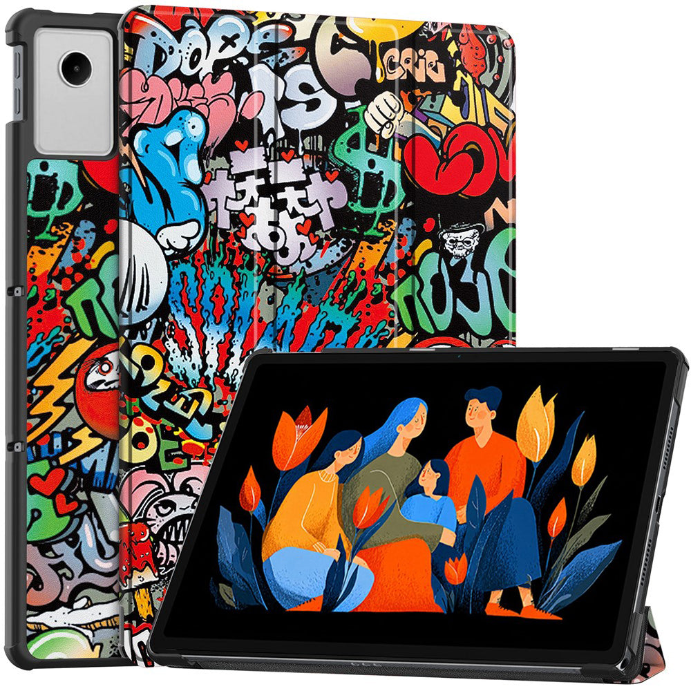 Etui for Lenovo Idea Tab Plus, Techsuit, FoldPro Urban Vibe, Flerfarget
