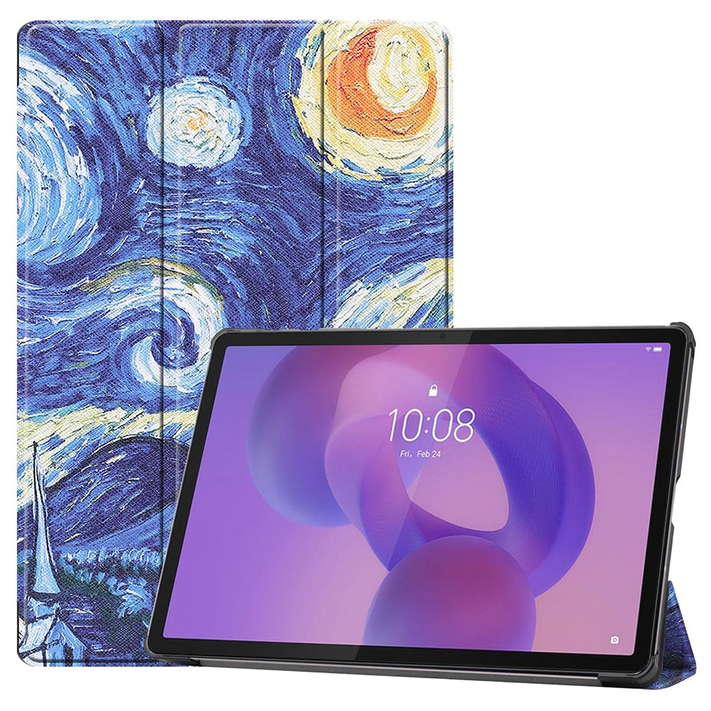 Etui for Lenovo Idea Tab Pro, Techsuit, FoldPro Starry Night, Flerfarget