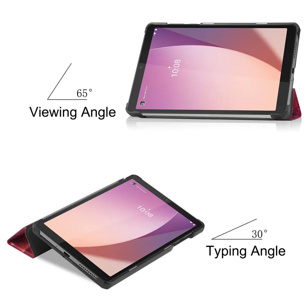 Etui for Lenovo Tab M8 (4th Gen), Techsuit, FoldPro Urban Vibe, Flerfarget