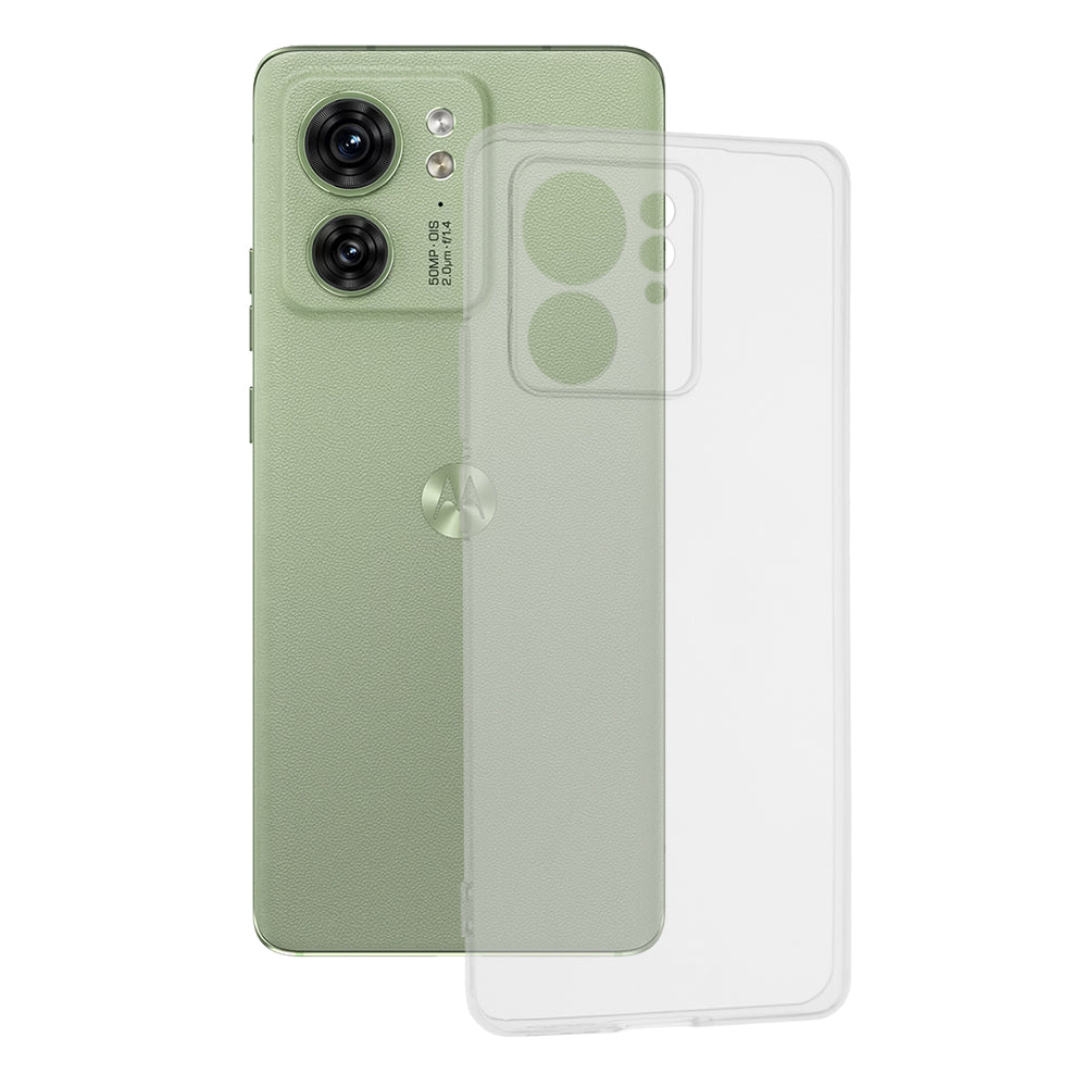 Deksel for Motorola Edge (2023) / Edge 40, Techsuit, Klar, Gjennomsiktig