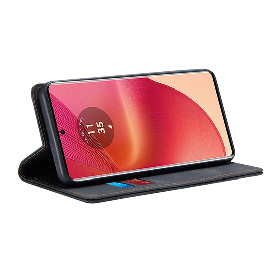 Deksel for Motorola Edge 50 Fusion, Techsuit, Confy, Svart