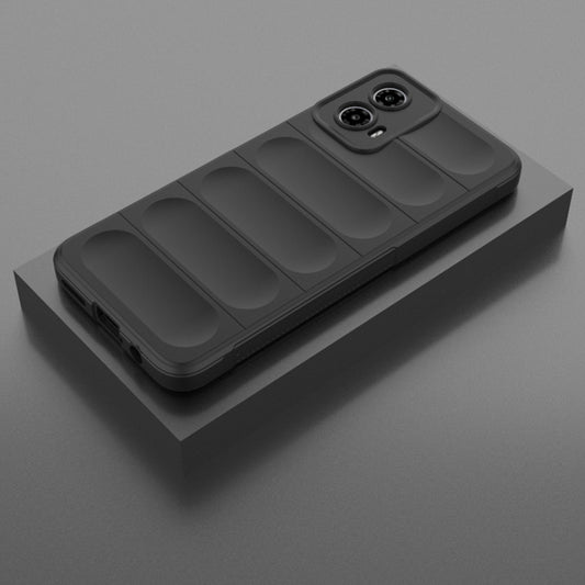 Deksel for Motorola Edge 50 Fusion, Techsuit, Magic Shield, Svart
