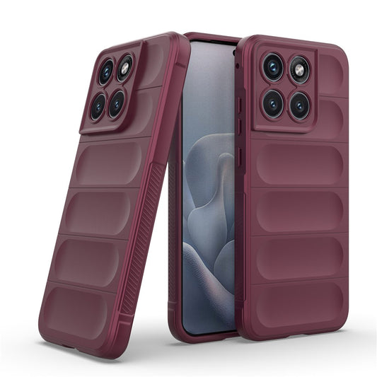 Deksel til Motorola Edge 70 Fusion, Techsuit, Magic Shield, Burgunder