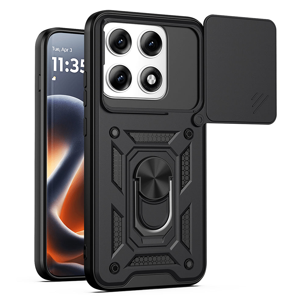 Deksel til Motorola Edge 70 Pro, Techsuit, CamShield, Svart