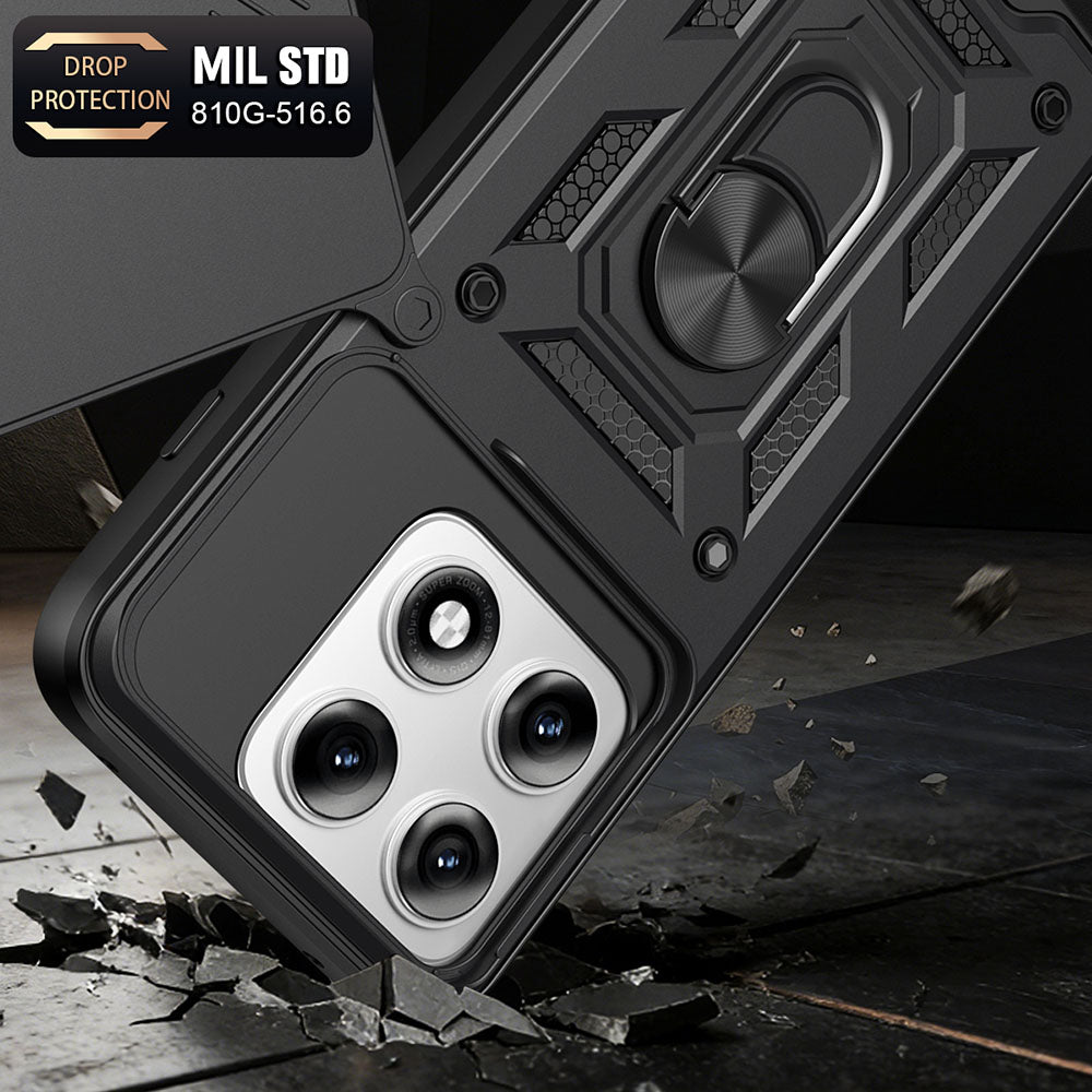 Deksel til Motorola Edge 70 Pro, Techsuit, CamShield, Svart