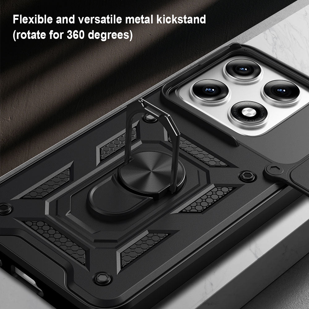 Deksel til Motorola Edge 70 Pro, Techsuit, CamShield, Svart