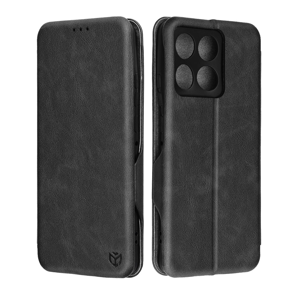 Deksel for Motorola Edge 70, Techsuit, Safe Wallet Plus, Svart