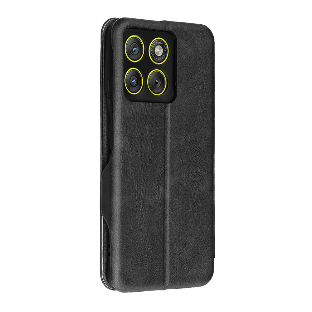 Deksel for Motorola Edge 70, Techsuit, Safe Wallet Plus, Svart