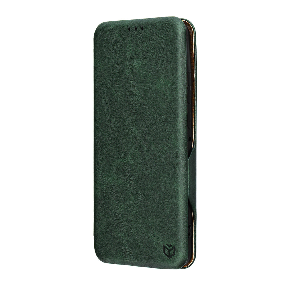 Deksel for Motorola Edge 70, Techsuit, Safe Wallet Plus, Grønn