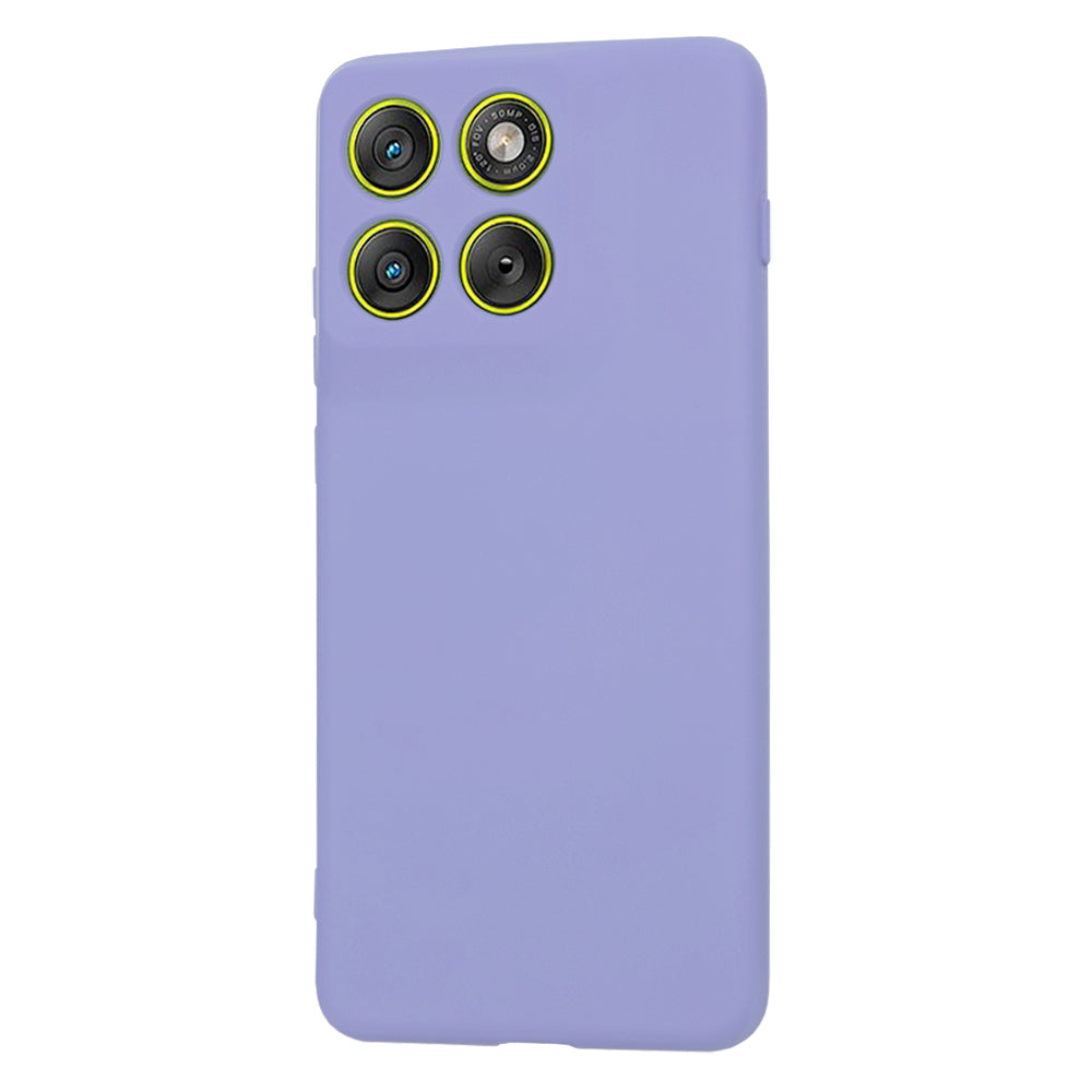 Deksel for Motorola Edge 70, Techsuit, SoftFlex, Lys Lilla