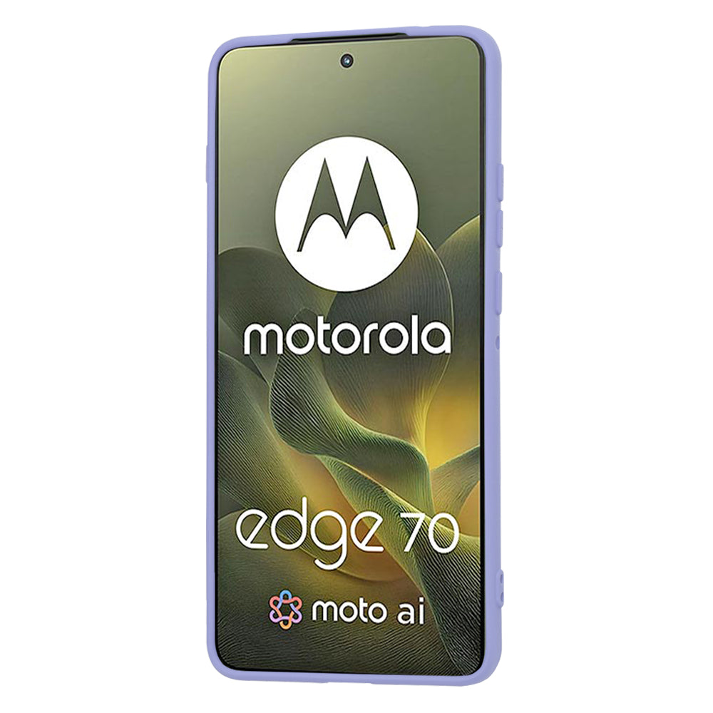 Deksel for Motorola Edge 70, Techsuit, SoftFlex, Lys Lilla