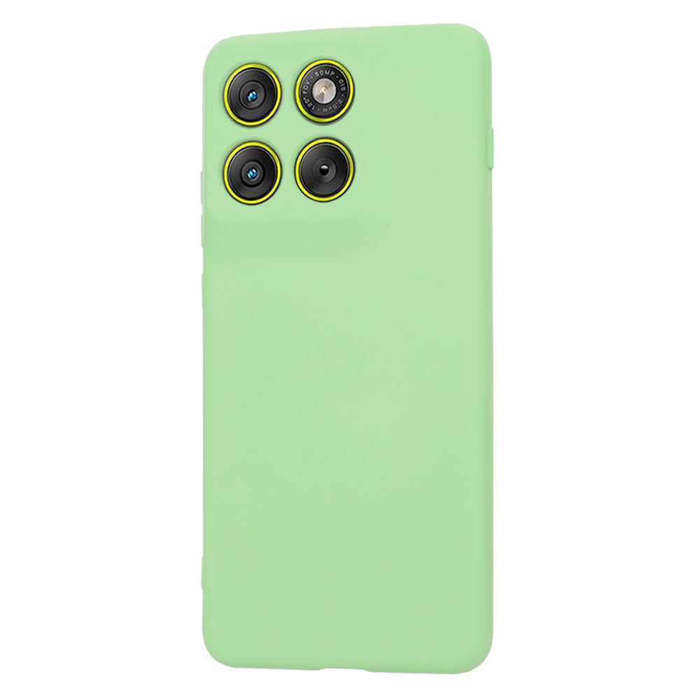 Deksel for Motorola Edge 70, Techsuit, SoftFlex, Lys Grønn