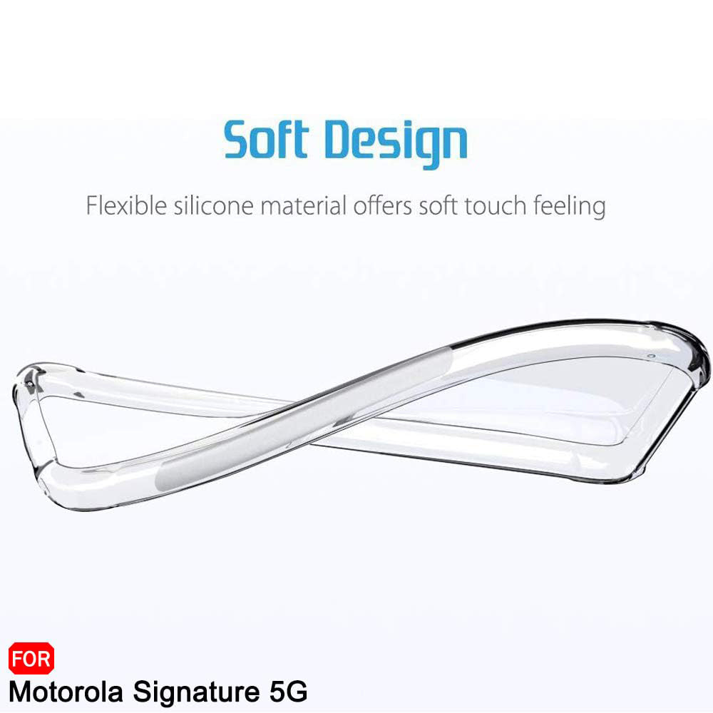 Deksel for Motorola Edge 70 Ultra / Signature, Techsuit, Shockproof Clear, Transparent