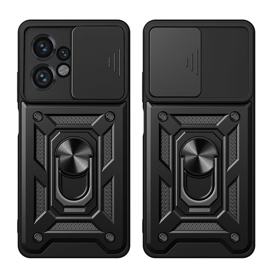 Deksel for Motorola Moto G04s / E14 / G04 / G24, Techsuit, CamShield, Blå