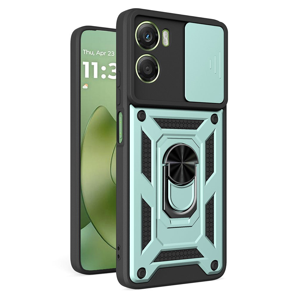 Deksel for Motorola Moto G06, Techsuit, CamShield, Grønn