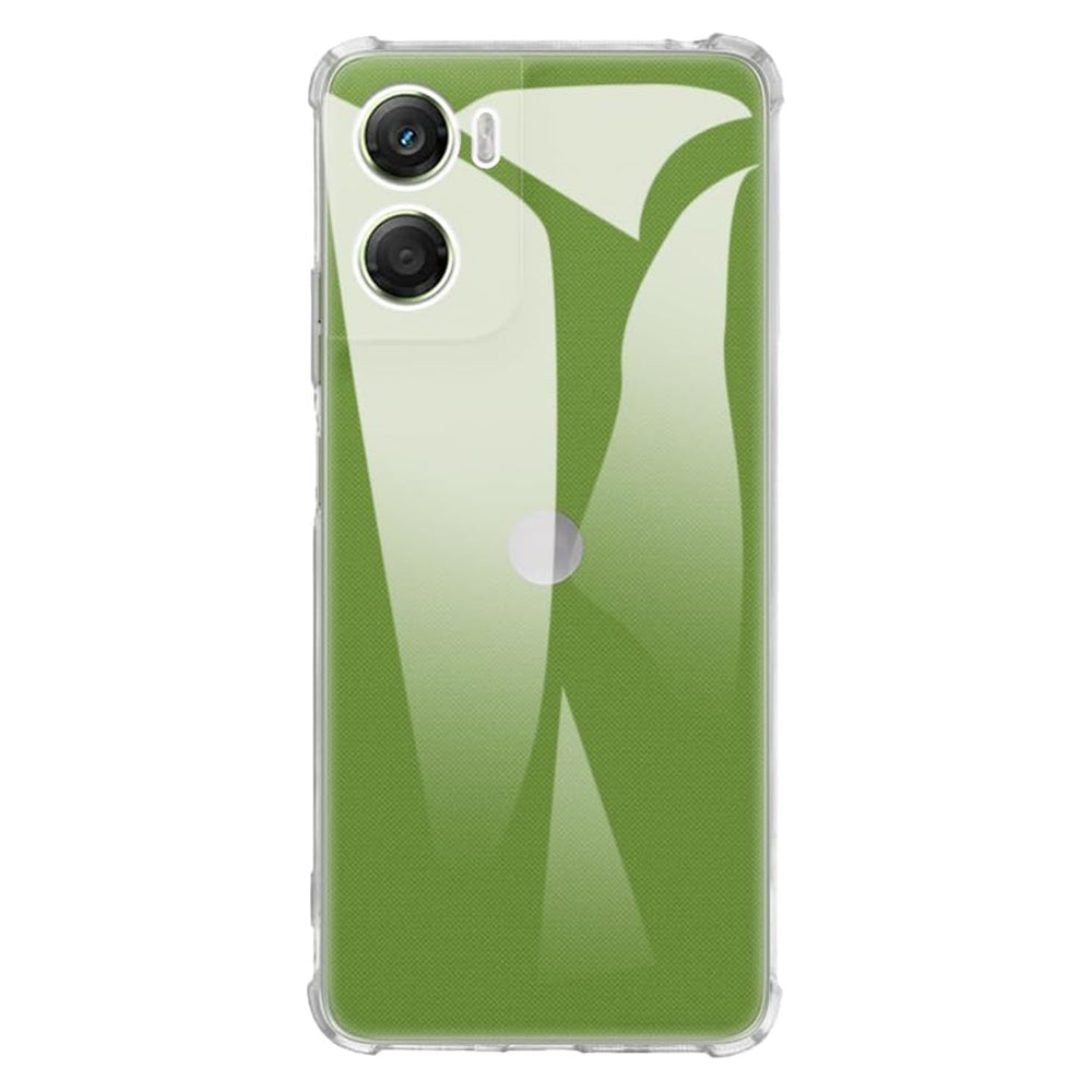 Deksel til Motorola Moto G06, Techsuit, Støtsikker Klar, Transparent