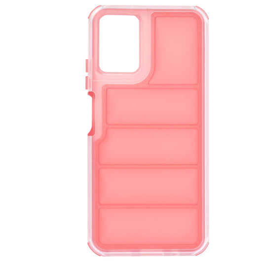 Deksel for Motorola Moto G45 / G34, Techsuit, Wave Shield, Rød