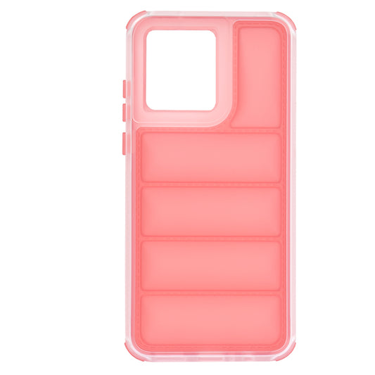 Deksel for Motorola Moto G84, Techsuit, Wave Shield, Rød