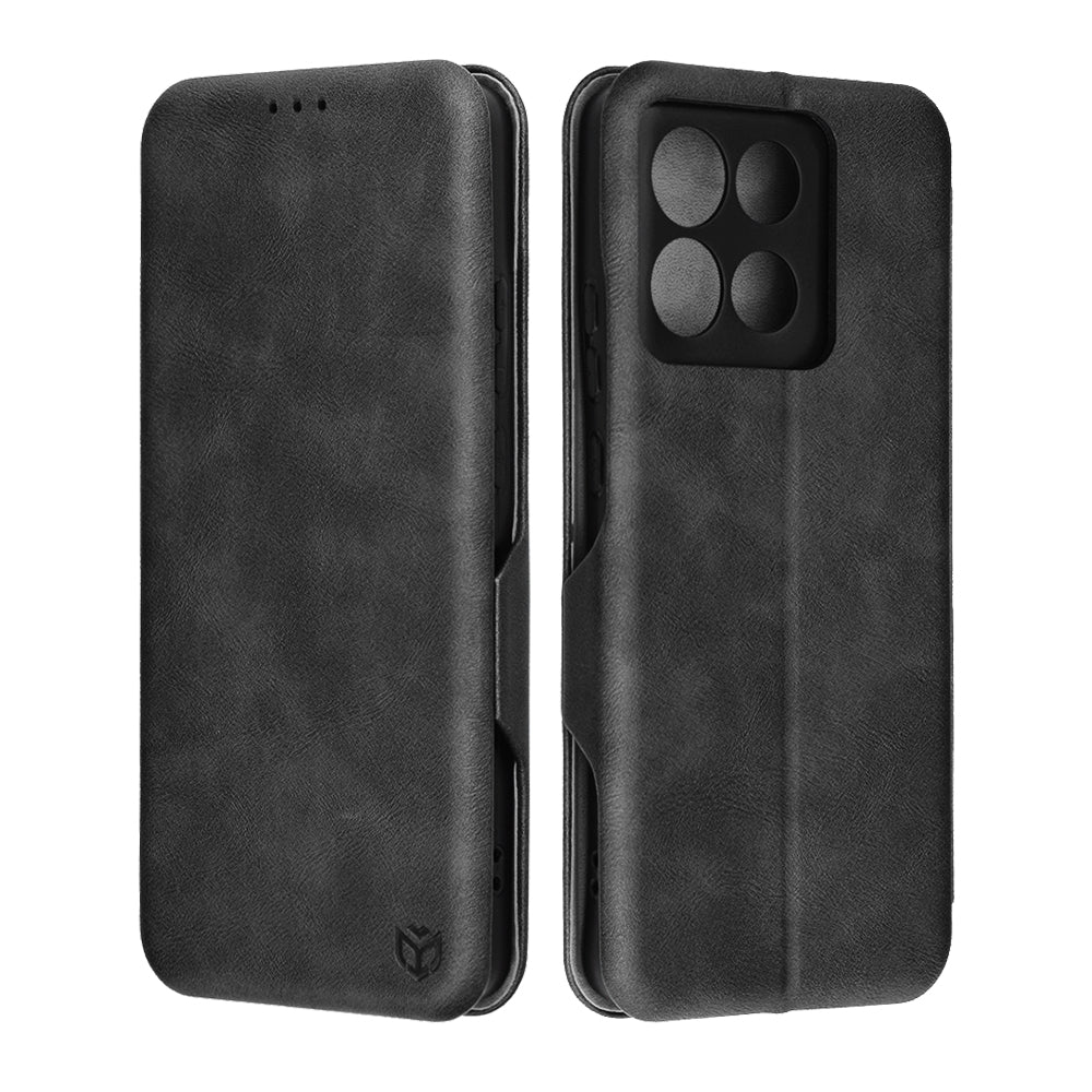 Deksel for Motorola Moto G86, Techsuit, Safe Wallet Plus, Svart