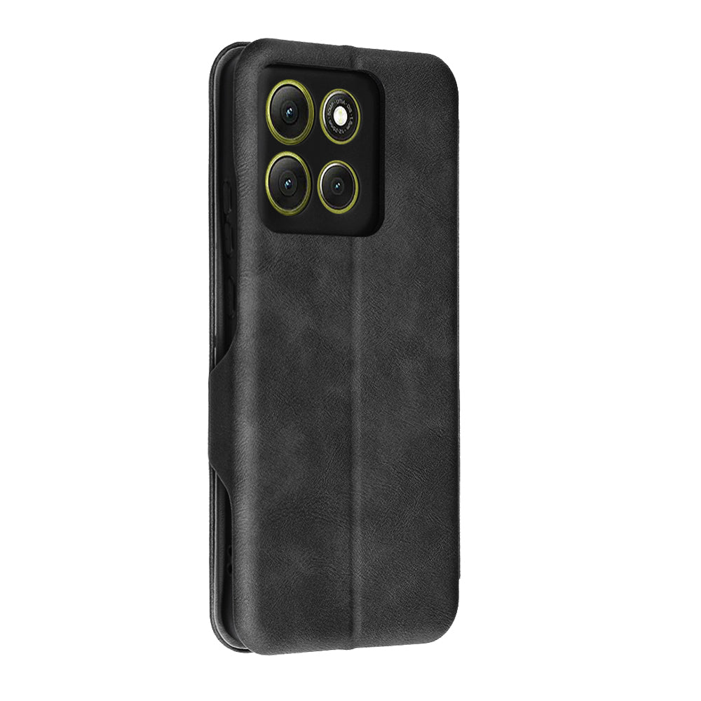 Deksel for Motorola Moto G86, Techsuit, Safe Wallet Plus, Svart