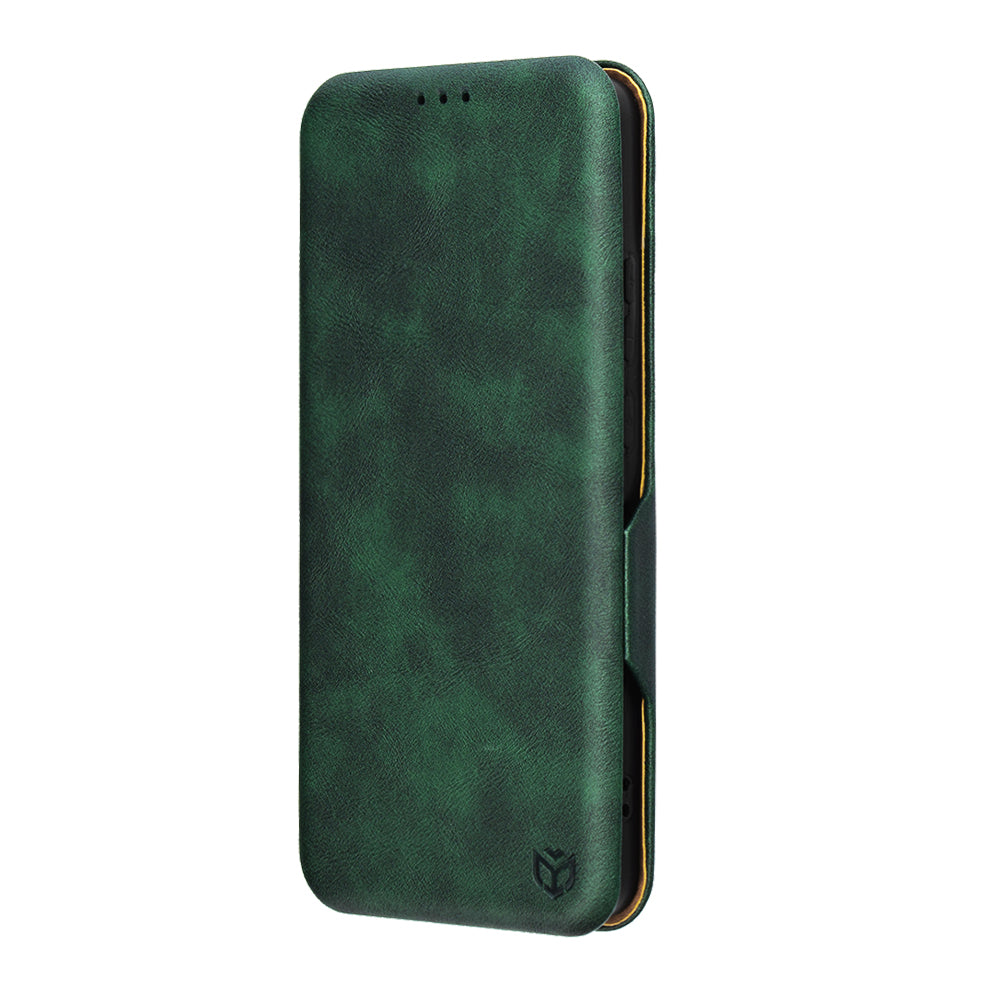 Deksel for Motorola Moto G86, Techsuit, Safe Wallet Plus, Grønn