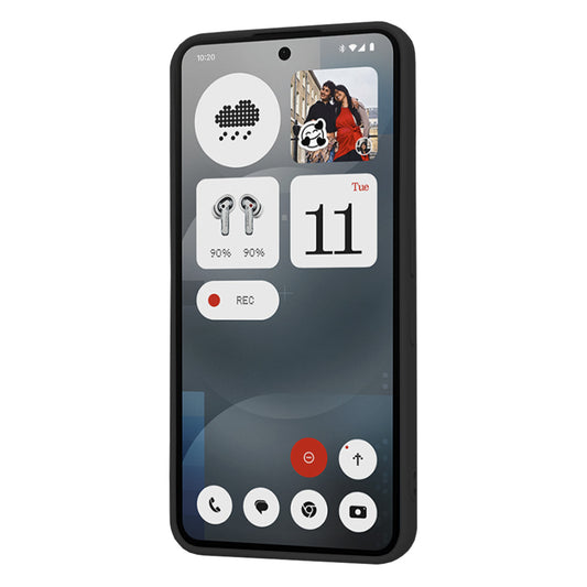 Deksel til Nothing Phone (3a), Techsuit, SoftFlex, Svart