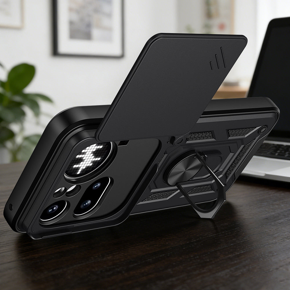 Deksel for Nothing Phone (4a) Pro, Techsuit, CamShield, Svart