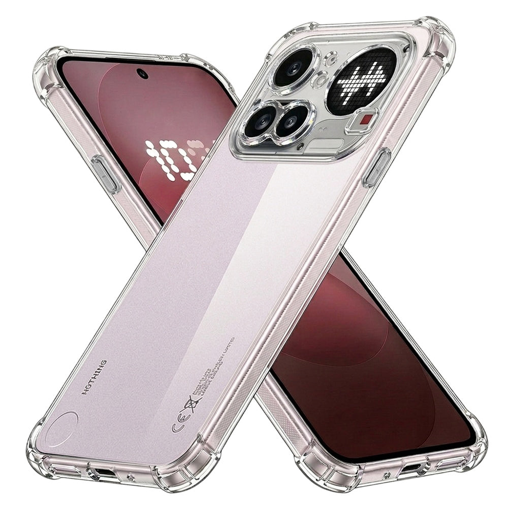 Deksel for Nothing Phone (4a) Pro, Techsuit, Shockproof Clear, Gjennomsiktig