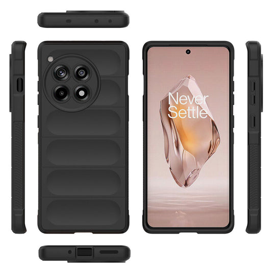 Deksel for OnePlus 12R, Techsuit, Magic Shield, Svart